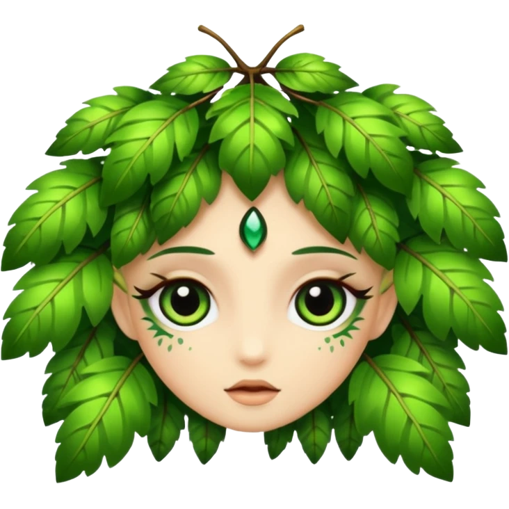 Forest nymph eyes only  emoji
