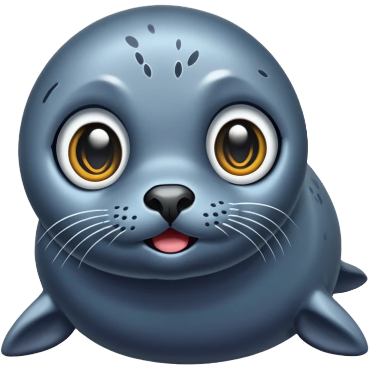 seal that has just seen something terrifying emoji