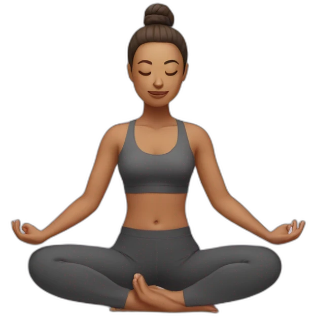 Yoga bobs emoji