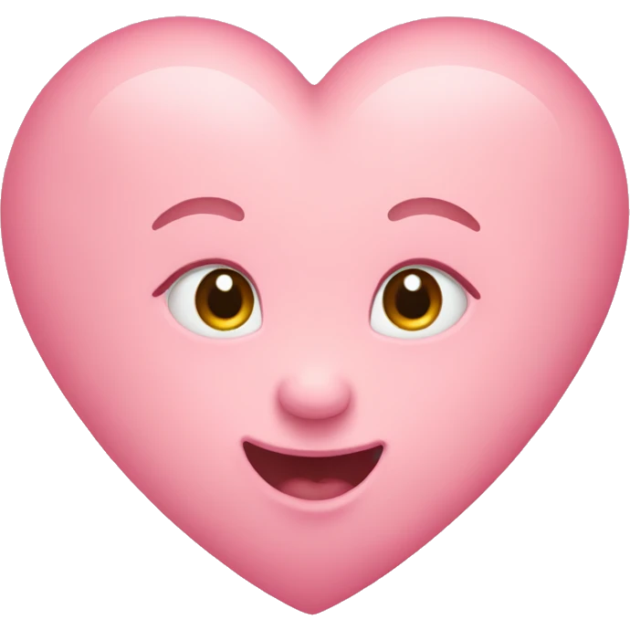baby pink heart emoji