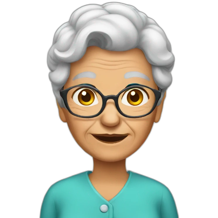 Granny emoji