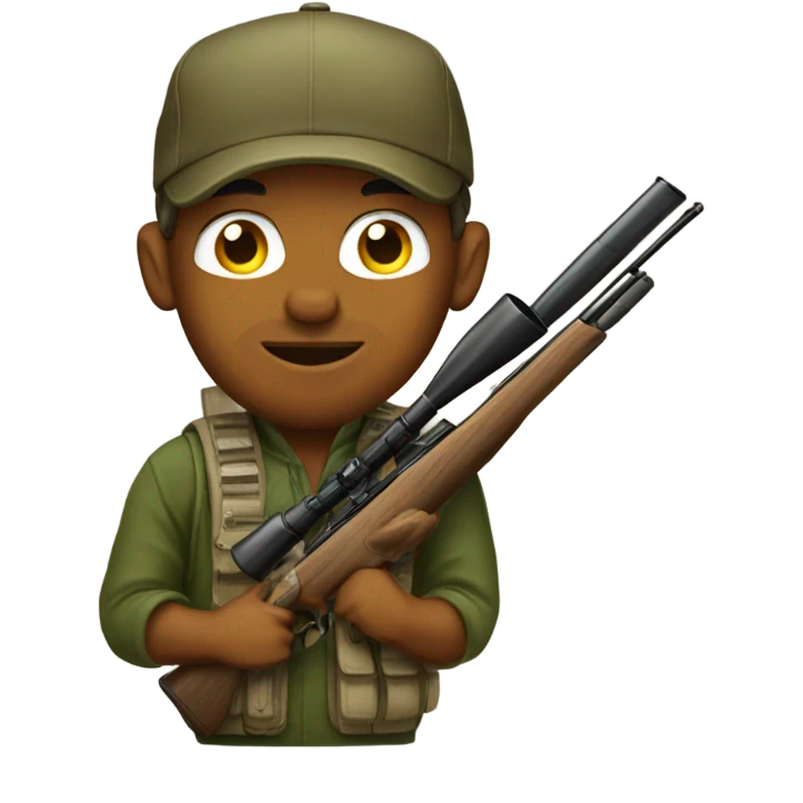 Duck hunter emoji
