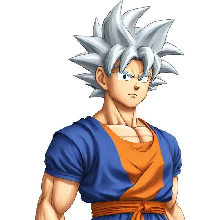 Goku from dragon ball z emoji