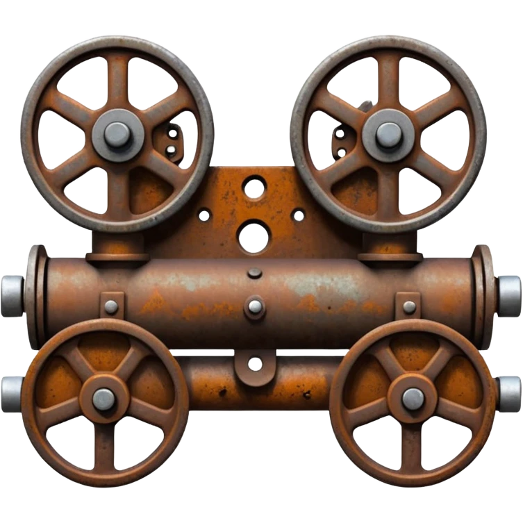 Train Coupling in single pic  emoji