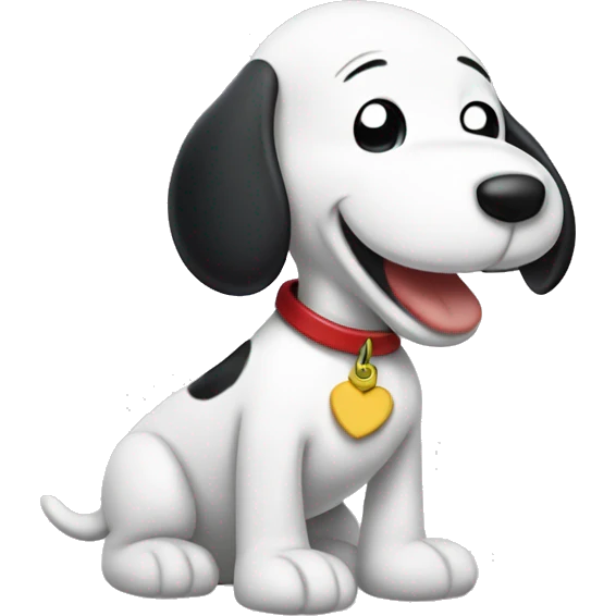 Personaje snoopy de bebé emoji