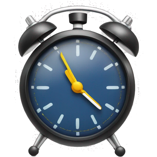 Alarm clock is ringing  emoji
