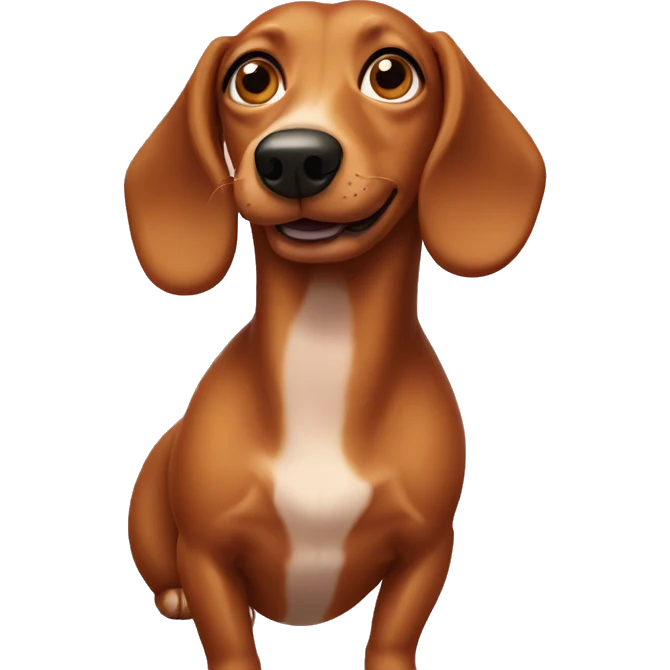 weenie dog emoji
