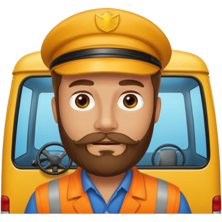 beardedminibus driver emoji
