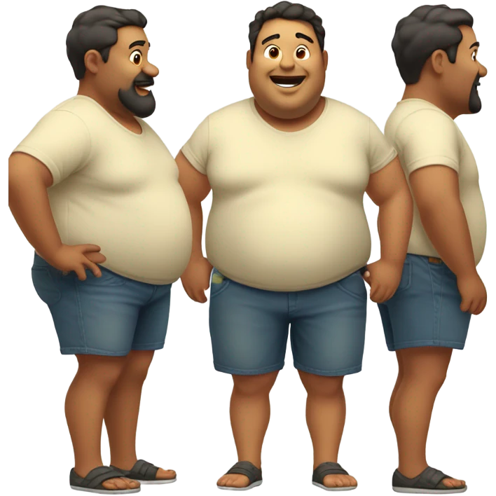 fat man emoji