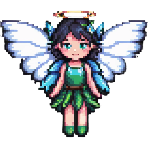 fairy with wings emoji