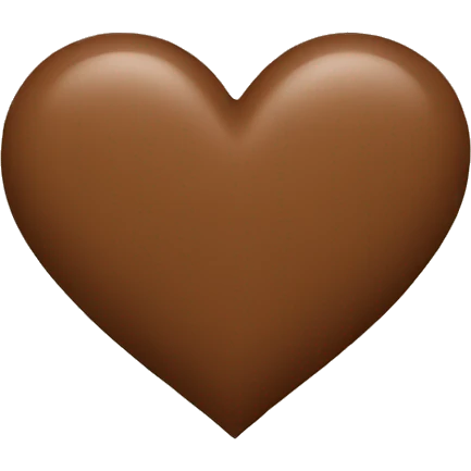 Brown Heart emoji