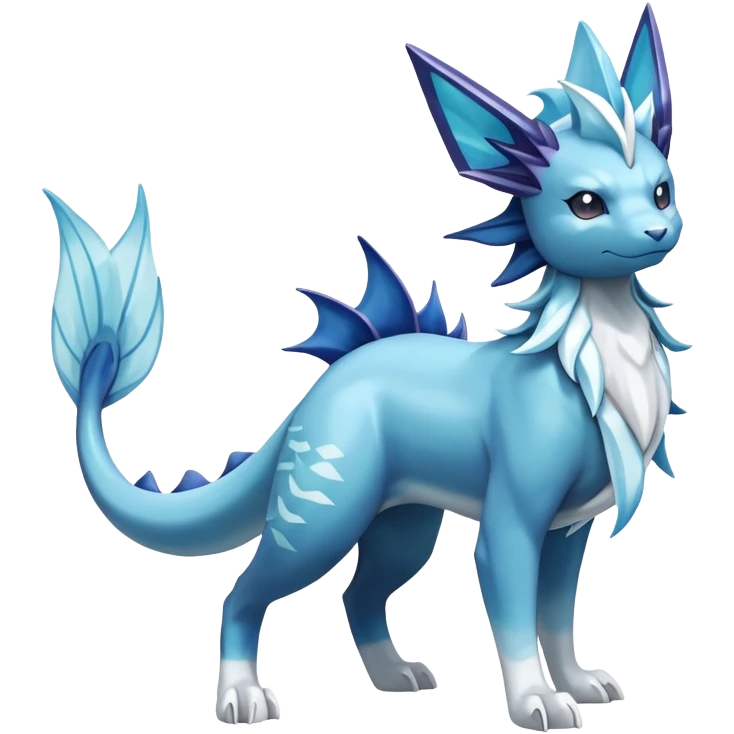 Cobalion-Suicune-Vaporeon-fakemon (full body) emoji