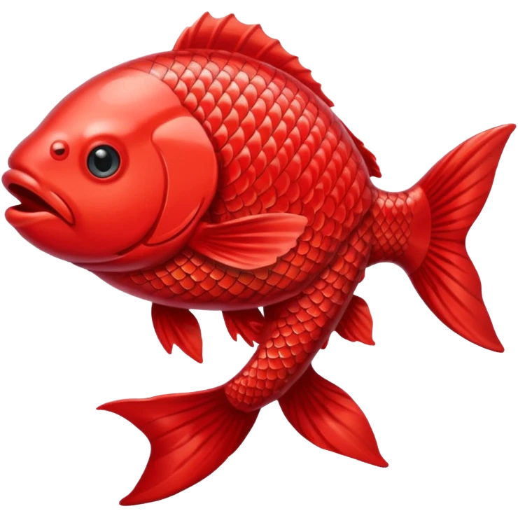 Red carp emoji