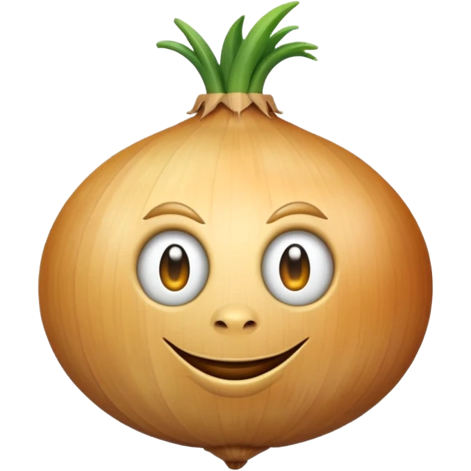 an onion emoji with a knocker emoji