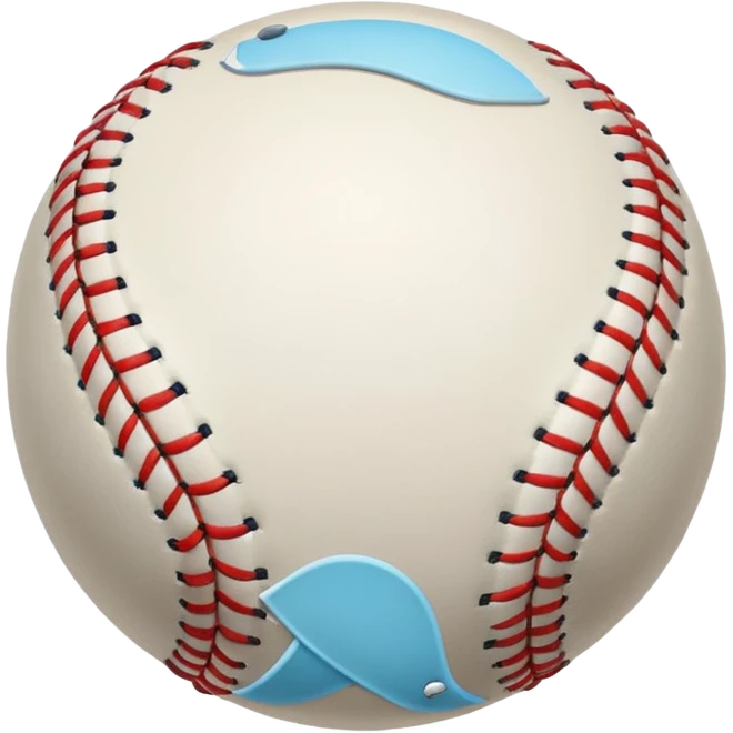 A baseball 67 emoji