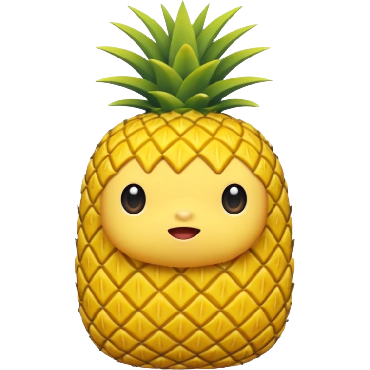 Pineapple stitch emoji