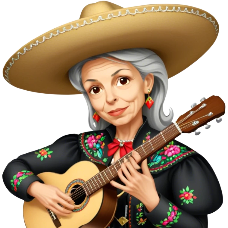 Mariachi Guitarist emoji