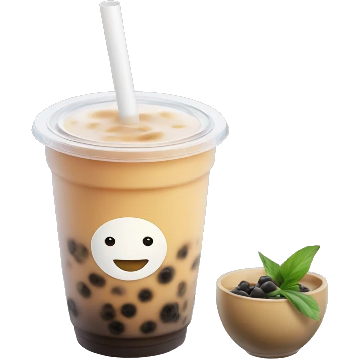 Taiwanese bubble tea  emoji
