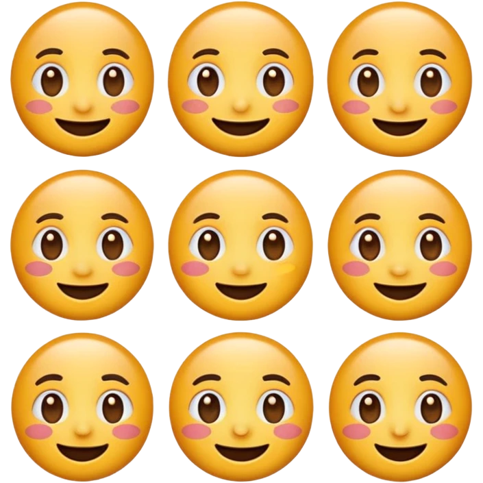 صورة مكونة من مجموعة ايموجي متشابهة بينها واحد مختلف صورة أبعادها 1080*1920 emoji