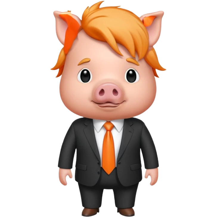 Trump pig emoji