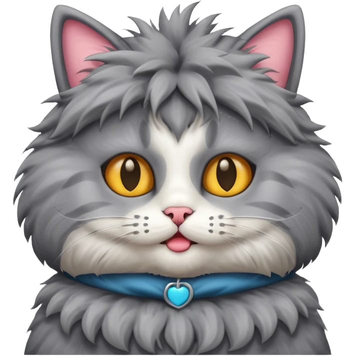 cat with funny costume emoji