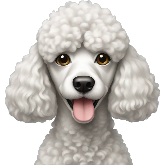 Poodle emoji