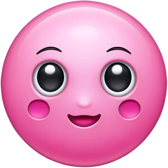 Pink emoji