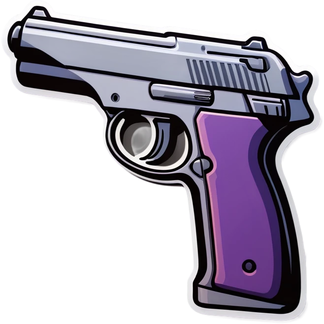 Esqueleto con pistola emoji