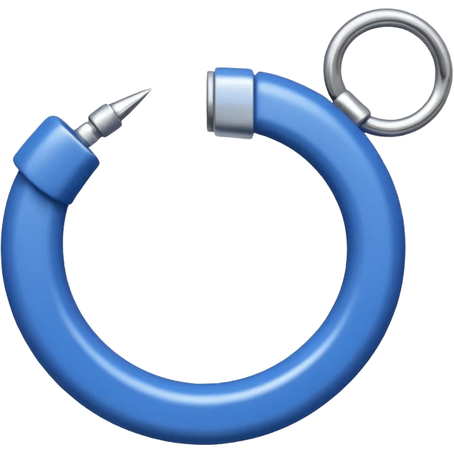 Ein blauer Kreis mit einem weißen Haken drinnen also ein sogenanntes blauer haken emoji