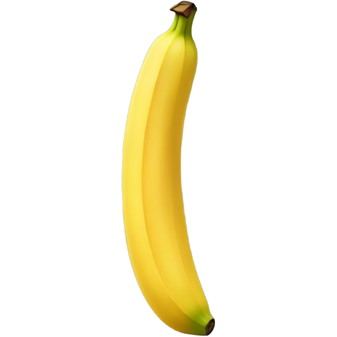 Banana with sad face  emoji