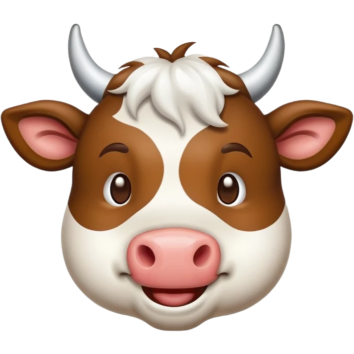 Créame un emojin de una vaca suiza  emoji