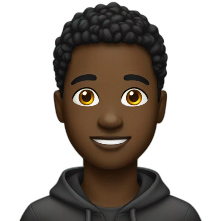 Black boy emoji