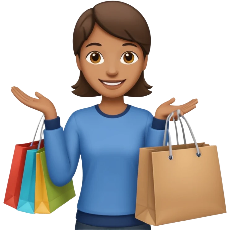 shopping emoji