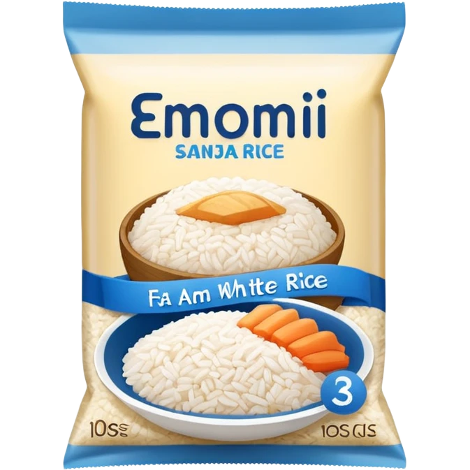 package of rice emoji