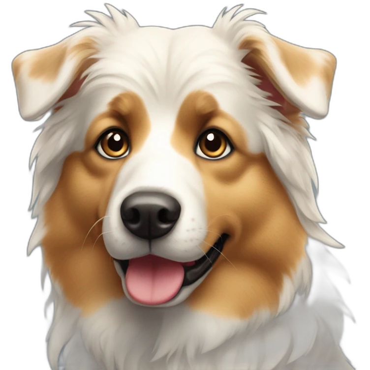 chien berger australien emoji