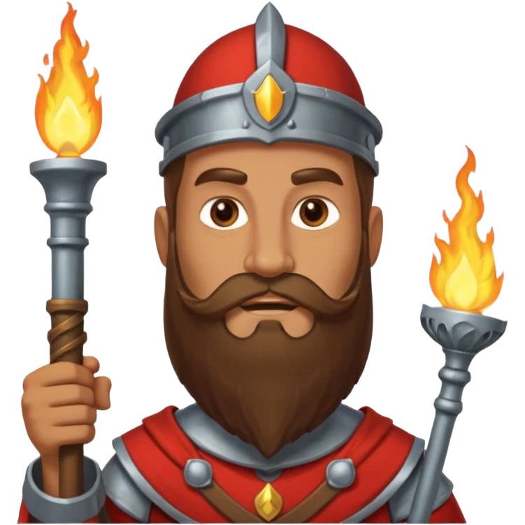 Castle Torch Guard emoji