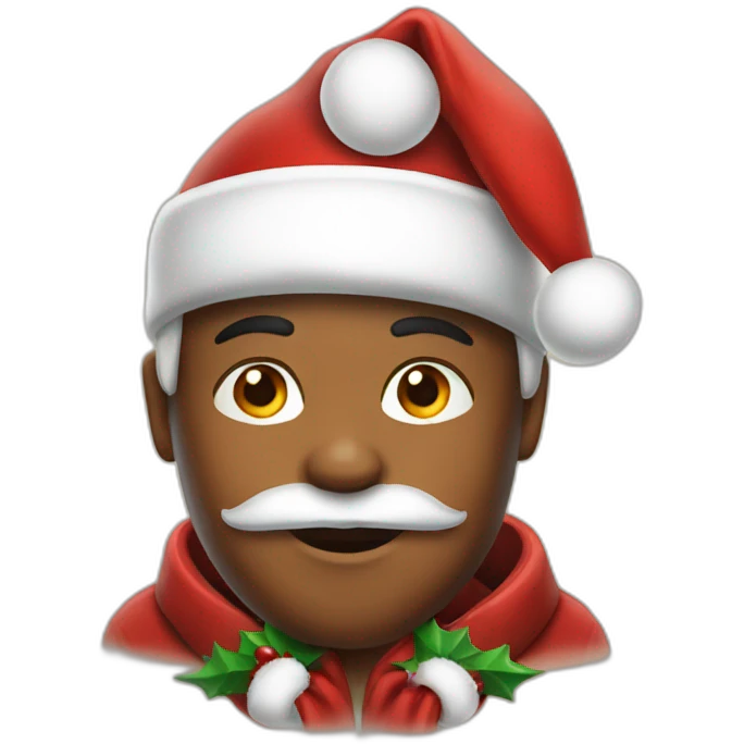 boy santa emoji