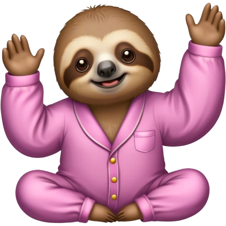 Sloth in Pajamas  emoji