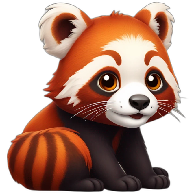 cute-red-panda emoji