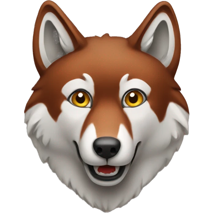red wolf emoji