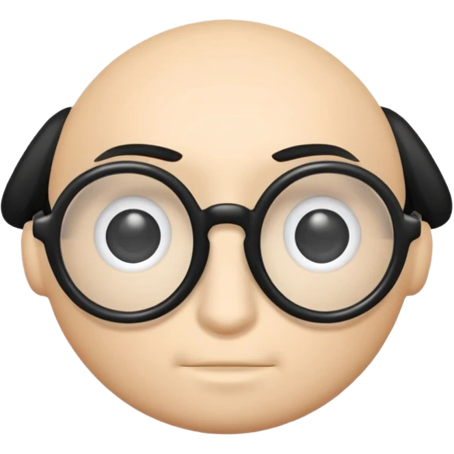 harry potter glasses emoji