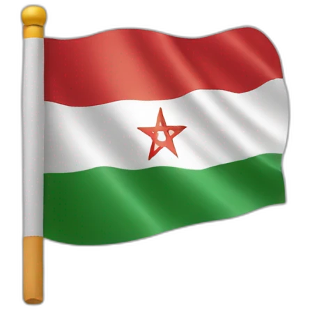 Drapeau Maroc emoji