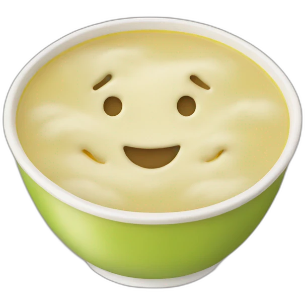 smiling soup emoji