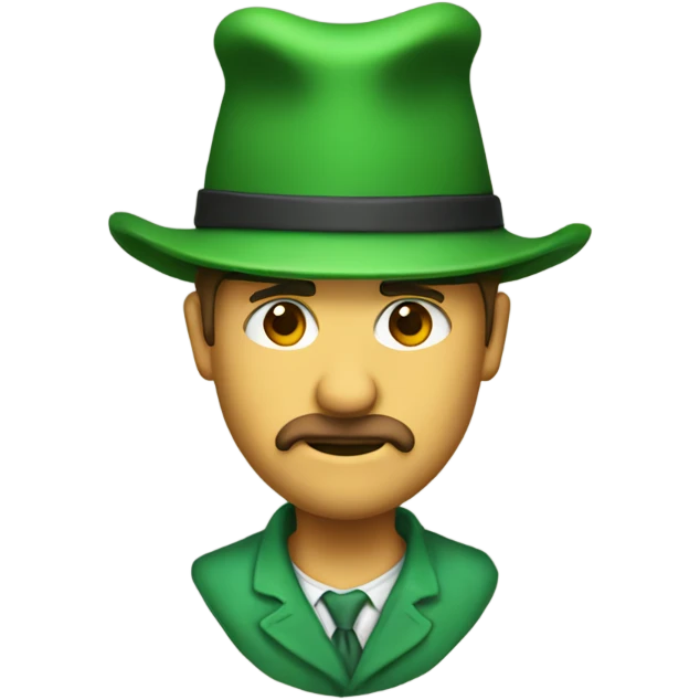 Noggin Boss green hat emoji