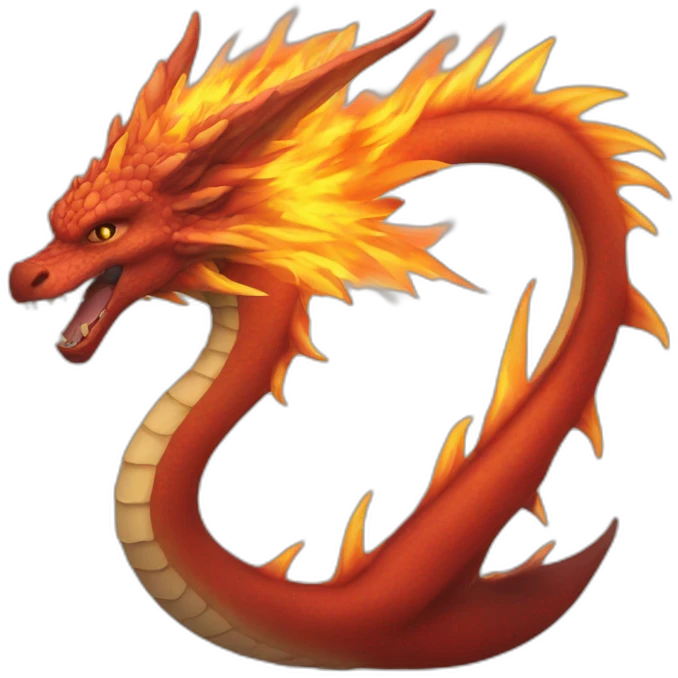 Dracaufeu emoji