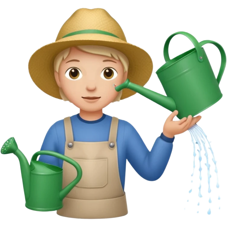 garden waterer emoji