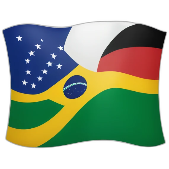 brazil germany flags emoji