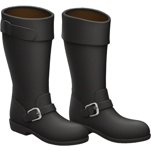 Two riding boots  emoji