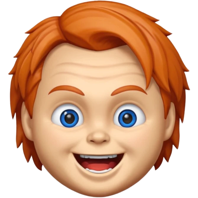 Un emojin de chuky emoji