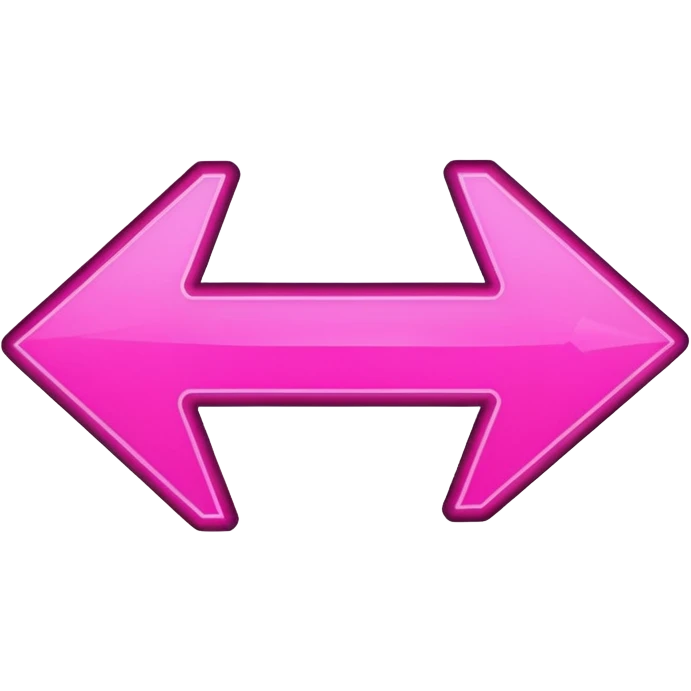 Pink go back arrow  emoji